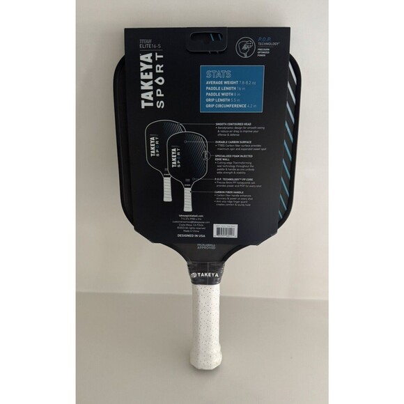 Takeya Sport Titan Elite 16-S Pickleball Paddle PRO 56011, 16in designed in USA - Picture 10 of 14